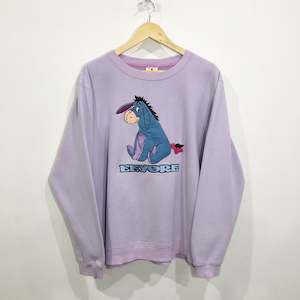 Disney Cartoon: Disney Sweatshirt Eeyore (W/XL)