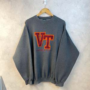University: Vintage MV Sweatshirt Virginia Tech Uni (XL)