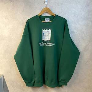 Womens Sweatshirt: Vintage Lee Sweatshirt The Great American Horse Exposition (W/2XL)