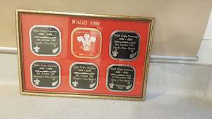 Vintagepickers Centenary New Zealand and Wales Test Souvenir Rugby Photo