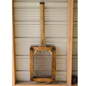 Sports Gear: Vintage Tennis Racket - Made in England