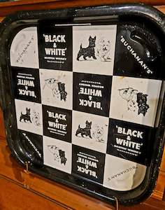 Brewery And Beer Memorabilia: Vintagepickers Black and White Collectible tray
