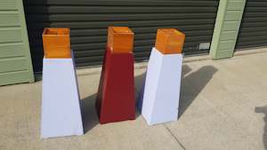 Funiture: Vintage Pickers Religious Donation Boxes