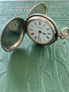 Jewellery 1: Antique Silver 935 Defiance Ladies Pocket Watch Stewart Dawson & Co