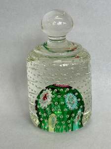 Glass: Murano Fratelli Toso 1970 Paperweight