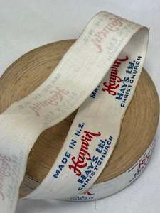 Vintage New Zealand Clothing Label Haywin Hay's Ltd - Sold By The Metre