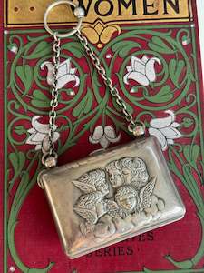 Curiosities 1: Sterling Silver Purse Angels Birmingham 1905