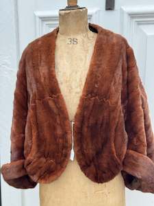 Stunning Antique Mink JS Grounds & Co Ltd Litchfield St Christchurch