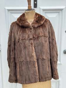 Stunning Antique Mink Jacket Size 14