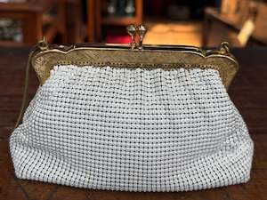 Beautiful Vintage Oroton White Mesh Bag