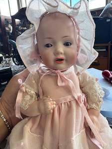 Antique Dolls: Rare J.D.K. Antique Doll – A Stunning German Bisque Treasure!
