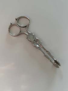Traditional Flat Ware: Wonderful Georgian Sterling Silver Tea Tongs