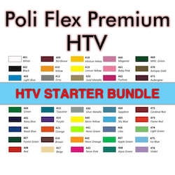 Poliflex Htv: [30cm] Starter Bundle PoliFlex Premuim HTV Iron-on