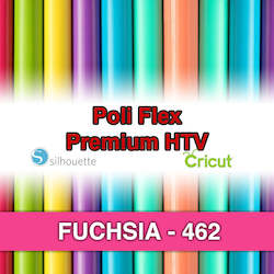 Poliflex Htv: Fuchsia 462 Poli Flex HTV Iron-on