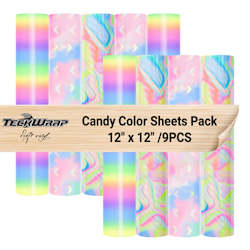 Bundles: Candy Colour Vinyl Sheets Pack