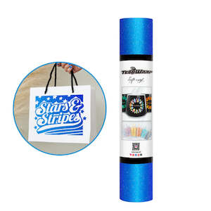 Products: Blue Glitter Adhesive Vinyl