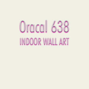 Oracal 638 Indoor: Cream Indoor Vinyl