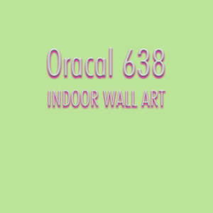 Oracal 638 Indoor: Key Lime Pie Indoor Vinyl