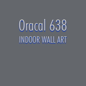 Oracal 638 Indoor: Storm Grey Indoor Vinyl