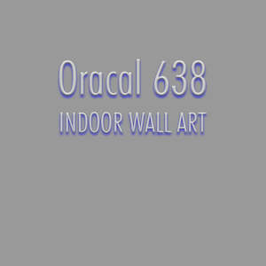 Oracal 638 Indoor: Middle Grey Indoor Vinyl