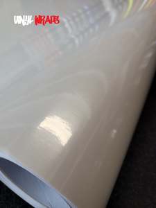 Premium Gloss Wrap: Premium Gloss Pearl White Vinyl Wrap