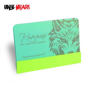 4 Inch Kunaisi Tiffany Wolf, Felt Edged Squeegee