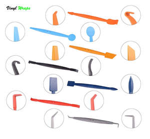 Magnetic Vinyl Installation Tools, Assorted Squeegee Full Set