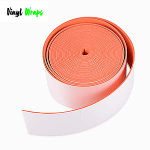 Squeegees: Orange Squeegee Replacement Suede Edge