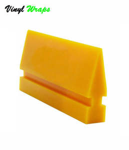 Squeegees: 5 Inch Yellow Turbo Squeegee