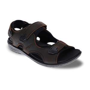 Revere: Montana Backstrap Sandal - Crazy Horse