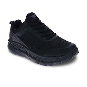 Unisex Active Sneaker: Walker Mesh - Black