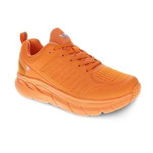 Unisex Active Sneaker: Walker Mesh II - Tangerine