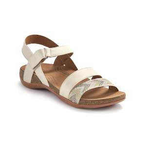 Alpena Back Strap Sandal - Bone