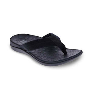 Whack Toe Post Sandal - Black