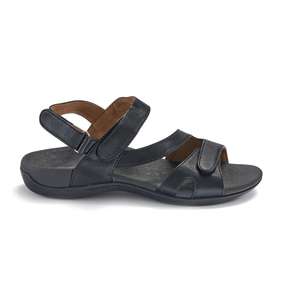 Aberdeen Backstrap Sandal - Black