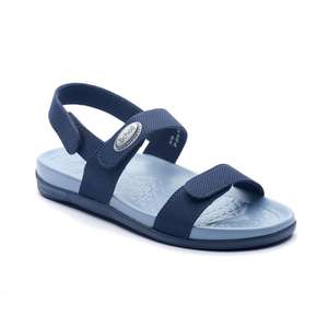Scholl: Space (2F2518) Backstrap Sandal - Navy