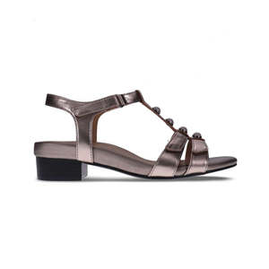 Scholl: Gina Backstrap Sandal - Pewter