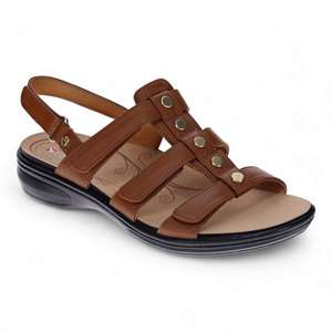 Revere Best Sellers: Toledo Backstrap Sandal - Tan