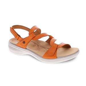 Revere Best Sellers: Miami Adjustable Sandal - Rustic Orange