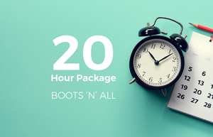 Products: BOOTS ‘n’ ALL – Twenty Hour Package