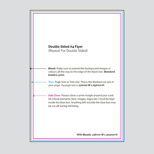 Products: Double Sided A4 Flyers