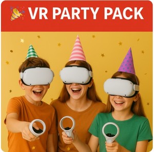 All Vr Hire Gear: VR Party Pack – 3 Headsets (Best for Birthdays)