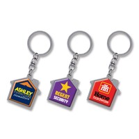 Key Rings: House Metal Key Ring