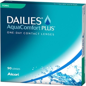 Contact Lenses: Dailies Aquacomfort Plus Toric 90