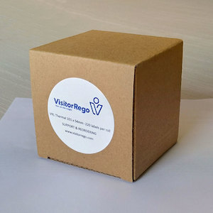 Dymo compatible labels (101 x 54mm 220 per roll) - VisitorRego
