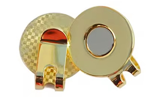 Products: Metal Cap Clip Gold - Jamka Visors