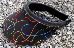 Products: 174 Squiggly Slip-on Visor - Jamka Visors