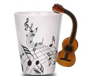 Products: Ceramic cup Acoustic Guitar - Jamka Visors