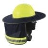 Sun Protection: HARD HAT SUNSHIELD -Full Brim, Breathable Mesh, Reflective Edging
