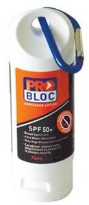 Sun Protection: SPF50 60ml Sunscreen 50+SPF Carabiner